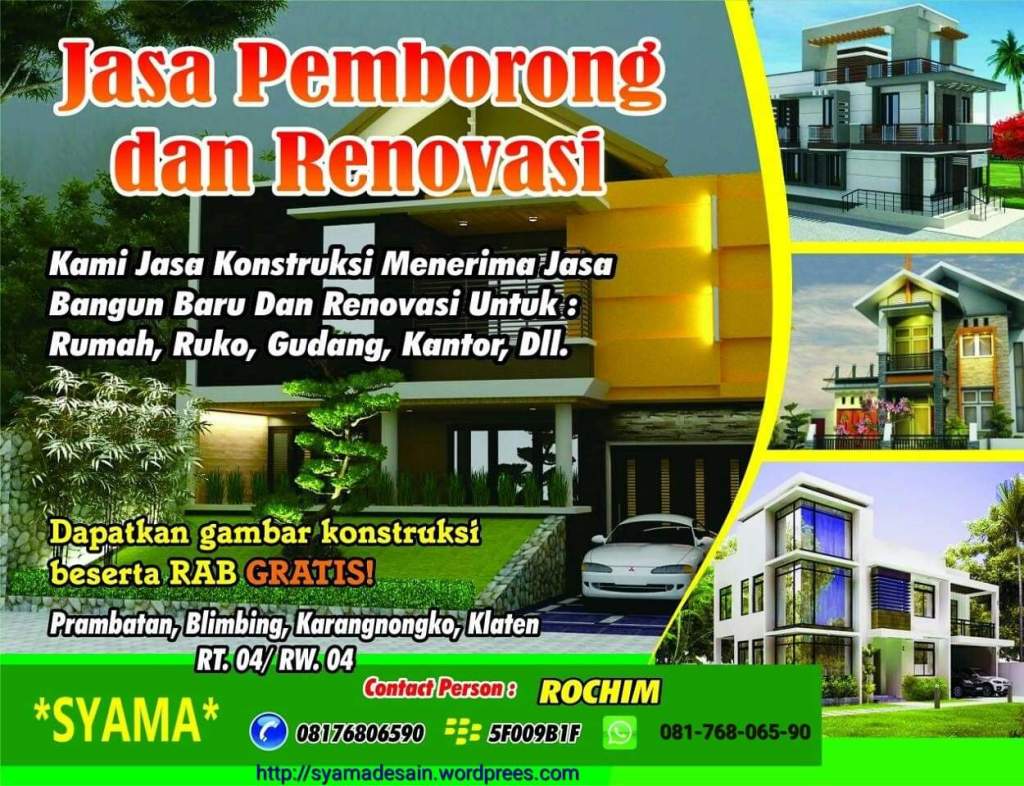 jasa pemborong dan&nbsp;renovasi